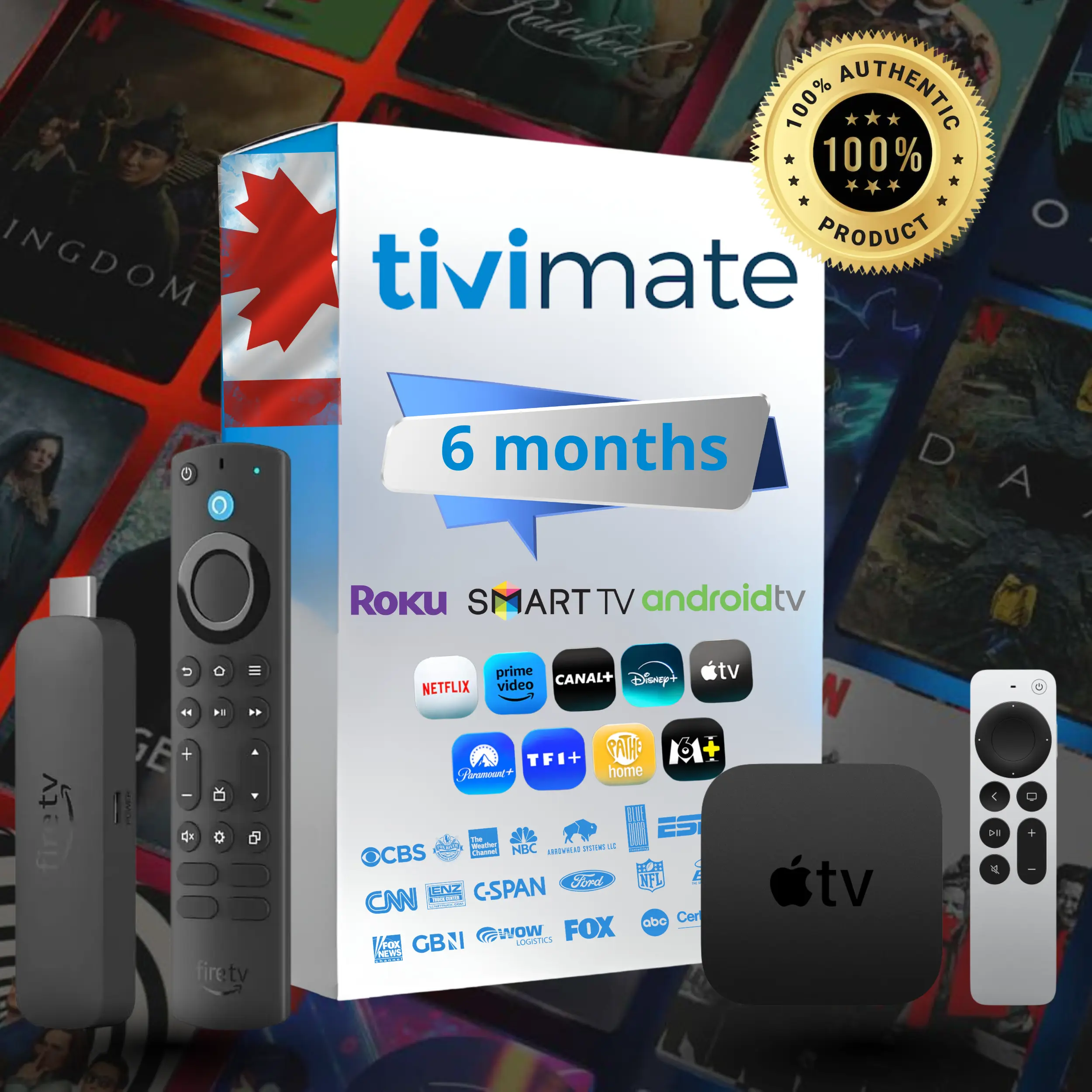 TiviMate IPTV 6 Months Subscription Best Semi-Annual Plan