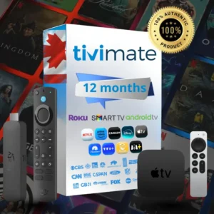 TiviMate IPTV Subscription 12 Months Premium Annual Plan